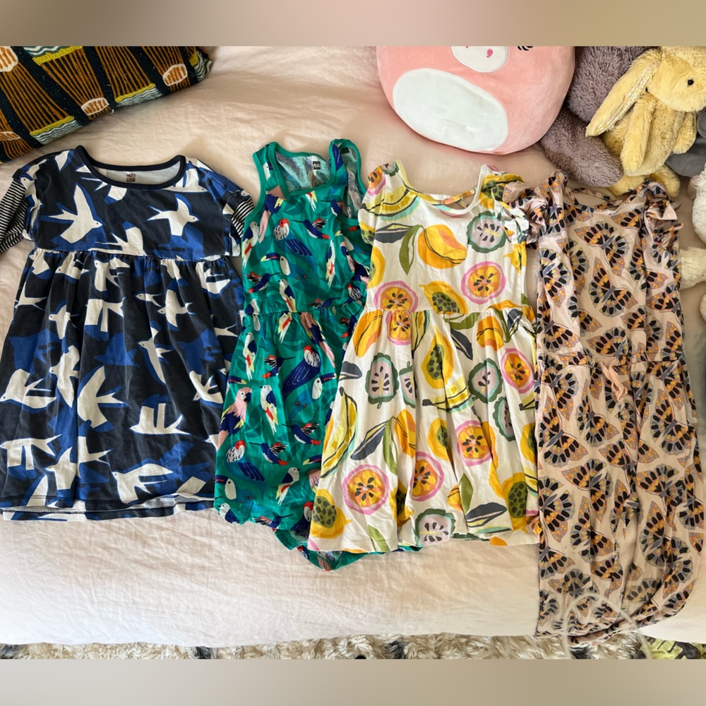 Lot of Four Tea Dresses size 7